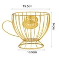 thumbnail image 7 of Travelwant Metal Wire Fruit Bowls for the Counters Anti Rust Vegetables and Fruit Serving Bowls Decorative Countertop Centerpiece Gold Fruit Storage Basket for Living Room,Kitchen, 7 of 7