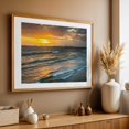 thumbnail image 5 of Sunset over the Pacific - Seal Beach California Photography Unframed Wall Art Print 12 x 18 inches, 5 of 7