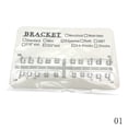 thumbnail image 3 of 345Hooks/3hooks/no hook Metal Dental Teeth Orthodontics Brackets Braces Mini H3L2, 3 of 6