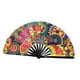 thumbnail image 1 of Abanico de mano plegable, accesorio decorativo, para bodas, bailes, cosplay y eventos. Engranajes, 1 of 9