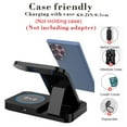 thumbnail image 5 of 4 in 1 Wireless Charging Station for Samsung & Android Multiple Devices Foldable fast wireless Charger Dock Stand for Phone Galaxy Z Flip 4/3 Z Fold S23 S22 S20 Ultra, Galaxy Watch 5/4/3 Galaxy Buds, 5 of 10