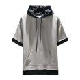 thumbnail image 4 of Men’s Short Sleeve Loose Fit Large Pocket T-Shirt Casual Top, 4 of 6