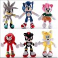 thumbnail image 1 of Sonic The Hedgehog Shadow Tails Amy Rose Soft Plush Toy Gifts, 1 of 2