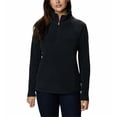 thumbnail image 1 of Chaqueta polar Columbia Glacial IV con media cremallera para mujer - Negro, 1 of 8