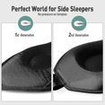 thumbnail image 2 of Y-Loong 2023 Upgraded Sleep Mask, Perfect Sleeping Mask For Side Sleepers, 3d Ultra Soft Skin-friendly Eye, 2 of 5