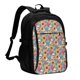 thumbnail image 1 of Balery colorful Skull sunflower Mochila con carga USB para hombre y mujer - Mochila impermeable y antirrobo para portátil con puerto USB para viajes, trabajo, estudios y universidad, 1 of 7