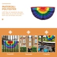 thumbnail image 3 of SHISUYAN Pride Partyballoons And Flags For LGBT Community 1Pcs 35.4X17.7in, 3 of 8