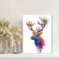 thumbnail image 2 of Qisvanset Water Drop Daffodil Canvas Print 12x16 Inch Office Hallway Art, 2 of 8