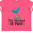 thumbnail image 4 of Inktastic Mermaid 2nd Birthday 2 Year Old Girls Toddler T-Shirt, 4 of 5