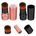 thumbnail image 1 of AURARMLET 2Ud Brochas De Maquillaje Retráctiles Para Base Y Polvo En Color Rojo Para Uso En Casa, 1 of 8