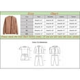 thumbnail image 3 of 2DXuixsh Lightweight Wool Cardigan Sweater Mens Autumn Leisure Solid Fasten Pocket Thin Jacket Blouse Coat Cardigan Top Mens Open Front Cardigan Sweaters Navy Xl, 3 of 9