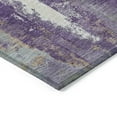 thumbnail image 6 of Dalyn Rugs Machine Washable Indoor/Outdoor Chantille Purple 8' x 8' Round Rug, 6 of 7