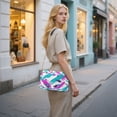 thumbnail image 7 of FORMRS Women Crossbody Purse with Chain Strap Vegan Leather Shoulder Handbag, Abstract Drawing, 7 of 7