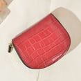 thumbnail image 5 of Cartera para mujer, billetera plegable de cuero PU, bolsillo con cremallera de gran capacidad, tarjetero minimalista, tamaño compacto, 5 of 5