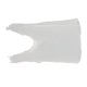 thumbnail image 5 of Camiseta sin mangas con cuello en U y ribete de encaje para mujer, blusa informal sin mangas con estampado de letras a la moda para ir de compras, blanco M para menos de 132,3 libras, 5 of 5