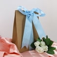 thumbnail image 3 of UNIQUE CREATIV Satin Ribbon Blue 38 mm (1.5 in) × 3.65 m (1½ in × 4 yd), 3.66 m (12 ft), 3 of 4