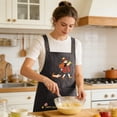 thumbnail image 4 of EGNMCR Water-repellent For Home Kitchen Dining Adult Cute Cooking Waistcoat Work Clothes For Work To Stains Short apron, 4 of 7