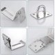 thumbnail image 3 of 90 Degree Padlock Hasp With Padlock And Screws, Stainless Steel Door Latch Hasp, Undeformable Right Angle Padlock Hasp For Wooden Door, Garden, Window, 3 of 3
