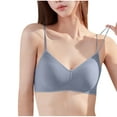 thumbnail image 5 of Womens Bras Comfortable Thin Straps Elegant Bras Wire Free Underwear Comfortable Push Up Bra Everyday Bralettes L, 5 of 5