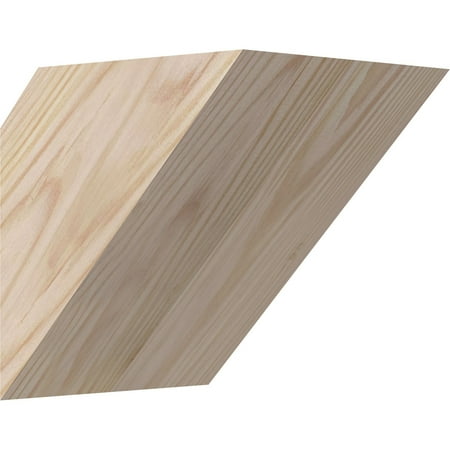 

5 1/2 W x 6 D x 6 H Traditional Smooth Knee Brace Douglas Fir