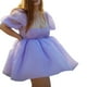thumbnail image 1 of SAYOO Vestido de verano femenino esponjoso, cuello cuadrado sólido SAYOO moda, 1 of 2