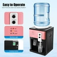 thumbnail image 6 of Countertop Water Dispenser for 1-5 Gallon Bottle,110V Top Loading Countertop Water Cooler Dispenser Efficient Cooling&Heating, Practiacal Freestanding Water Dispenser for Home, Office (Pink), 6 of 9