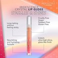 thumbnail image 6 of Blossom Iridescence Watermelon Flavored, Longlasting High Gloss, Glitter Shimmer Sparkle Crystal Lip Gloss, 0.08 fl oz, Ombre Coral, Oh My Geode, 6 of 6