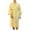 Yellow, variant on Seductiva Clearance Items Terry Cloth Robes for Women Unisex Pocket Breathable Knee Length Bathrobe Splicing Soft Sleepwear SPA Robe Soft Ladies Sleepwear