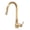 Antique Brass, variant on Retro Brass Kitchen Sink Faucet Pull Out Spout Spray Single Handle Hot Cold Water Crane For Kitchen Antique Brass Faucet -Modern Design
