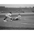 thumbnail image 2 of Babe Ruth Slides In Safe At Third Base On Bob Meusel'S Fly Out. Senators Third Baseman Is Ossie Bluege. 1925., 2 of 2