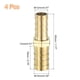 thumbnail image 2 of Conector recto de manguera Barb de latón de 4 paquetes, accesorio de latón de 1/2"x3/8" ID, reductor de accesorios de manguera de aire para conectar agua, combustible, aire, mangueras de aceite, 2 of 7