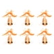 thumbnail image 1 of GOOHOCHY 6 dijes de pez dorado de resina: Dije de pez para hacer joyas DIY - Colgantes de pez de imitación para aretes, collares, pulseras, manualidades y regalos, 1 of 8