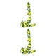 thumbnail image 2 of Wosthever Flores artificiales de glicinia fáciles de limpiar para decoración de bodas y fiestas Durabilidad duradera Decoración ecológica Amarillo 2Conjunto, 2 of 6