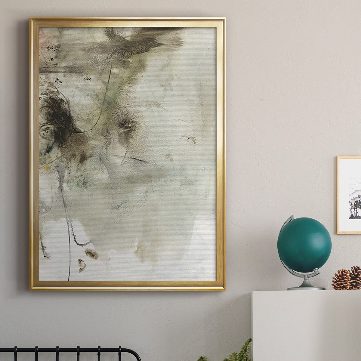 Soft Inspiration IV Premium Framed Print, in Gold, Black, or Silver - Ready to Hang