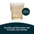 thumbnail image 5 of Libbey Gibraltar DuraTuff Rocks Glasses Set of 12, 10 Oz Durable, Restaurant Style Whiskey Glasses Set, Cocktail Drinking Cups for Hosting, Bar Service, 5 of 6