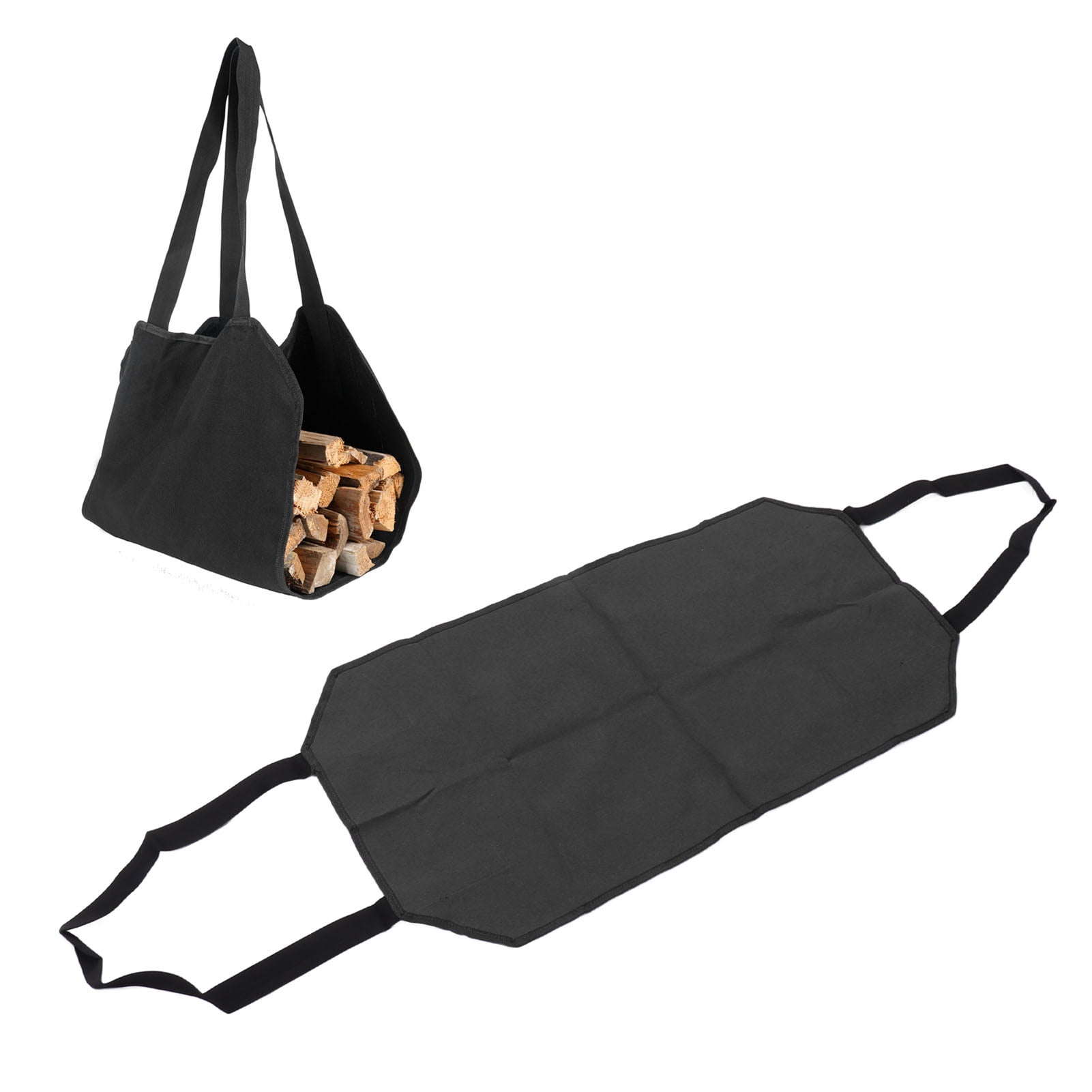 Carrier Bag, Large Firewood Carrier 39.4x19.7in Log Bag Indoor Fireplace Log  Carrier Holders Portable No End Design Carrier Bag | Walmart Canada