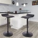thumbnail image 1 of Set de 2 Bancos para Barra HOMEMAKE FURNITURE Todo Negro Altura Ajustable Giratorio 360, 1 of 6