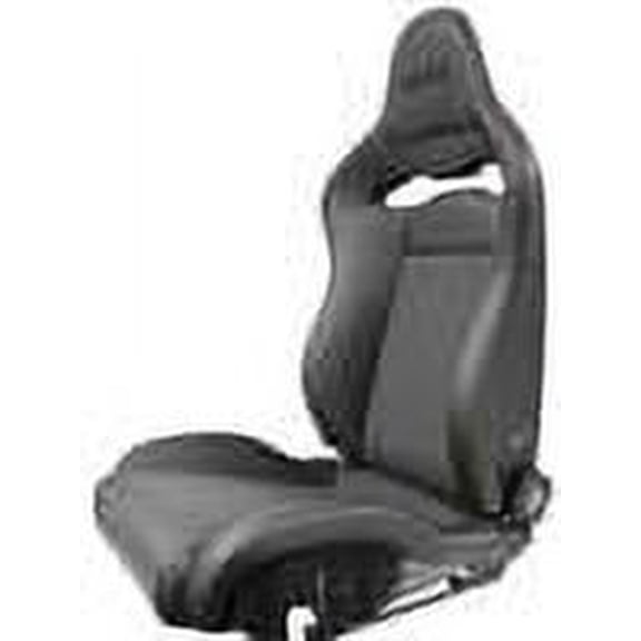 Sparco Seat SPX Special Edition Black/Red w/ Gloss Carbon Shell - Left