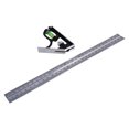 thumbnail image 3 of 300mm(12'')Adjustable Engineer Combination Try Square Set Right Angle Ruler Stainless Steel Multi-functional Measuring Tool New, 3 of 5