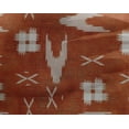 thumbnail image 4 of oneOone Georgette Viscose Fabric Arrow Sign & Check Kasuri Print Fabric BTY 42 Inch Wide, 4 of 4