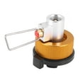 2X Conversion Adapter Camping Gas Stove Adaptor Valve Canister Gas