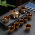thumbnail image 3 of Producto Juego de té de horno Jun Línea especial de cambio de horno Juego de regalo de tetera de taza de té Regalo de cerámica, 3 of 3