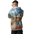 thumbnail image 5 of Welcome Fall Western Cowboy Dachshund Enjoys Majestic Autumn All Over Print 3D Hoodie Unisex Merch Hoodies Wiener Dog Lover Gifts Idea - 01007, 5 of 6