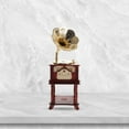 thumbnail image 4 of OULII Boîte à Musique Mini Taille 13.8X5.1X4.3In Style Rétro pour Amateurs de Musique et Utilisation sur Table, 4 of 8