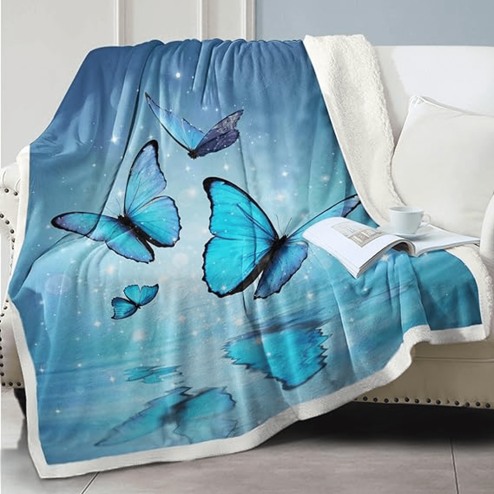 Blanket with butterflies new arrivals