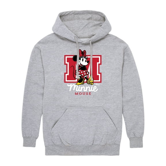 Disney - Minnie Collegiate - Men's Fleece Pullover Hoodies