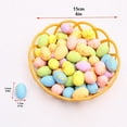 thumbnail image 3 of Colorful Decorative Easter Eggs Set Pastel Mini Egg Decorations for Spring Crafts and Home Decor 50 Pcs, 3 of 3