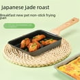 thumbnail image 5 of Square Non-Stick Iron Tamagoyaki Pan - Compact Green Breakfast Skillet for Eggs, Pancakes & More - Even Heating, Easy Clean, Durable Home Kitchen Cookware, 5 of 5