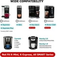 thumbnail image 2 of Reusable K Cups, 2 Packs Universal Refillable K Cup Coffee Filters with 5 Holes, specifically Designed for K-Supreme Multistream Series, 2 of 7