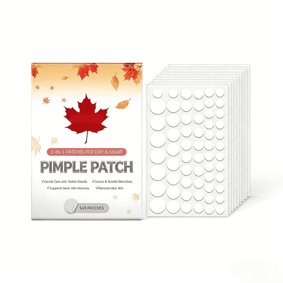 Pimple Patches for Face, Acne Patches for Covering Zits and Blemishes 6 Size 549 Counts